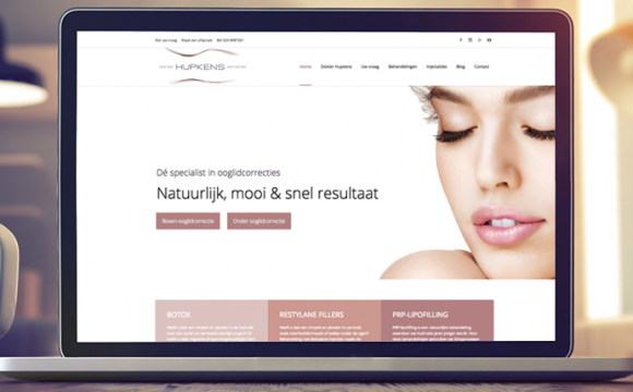 Vernieuwde website Dokter Hupkens Esthetiek!