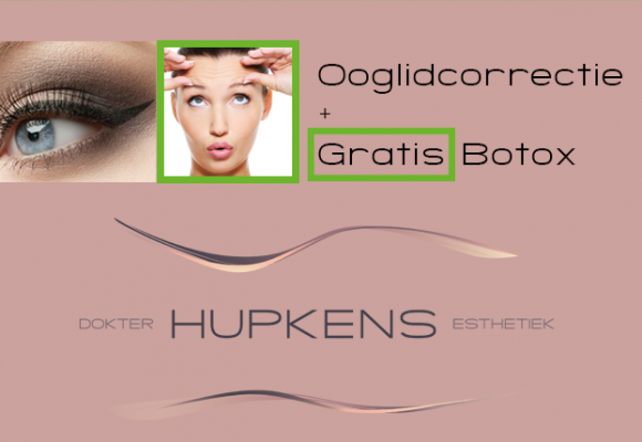 Gratis Botox behandeling bij ooglidcorrectie